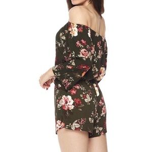 Ambiance Rose Floral Romper